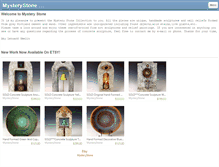Tablet Screenshot of mysterystonesculpture.com